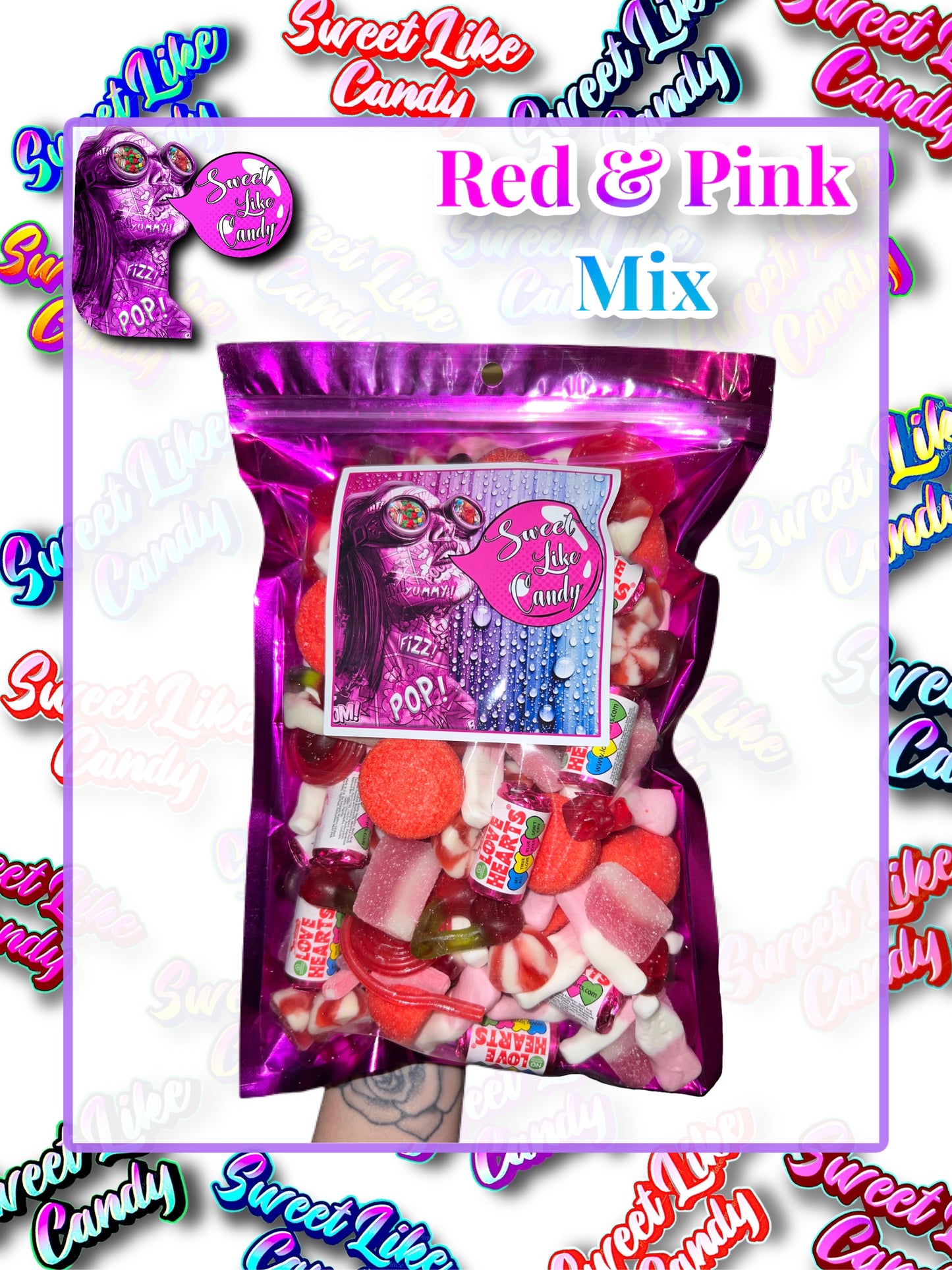 Red & Pink Mix