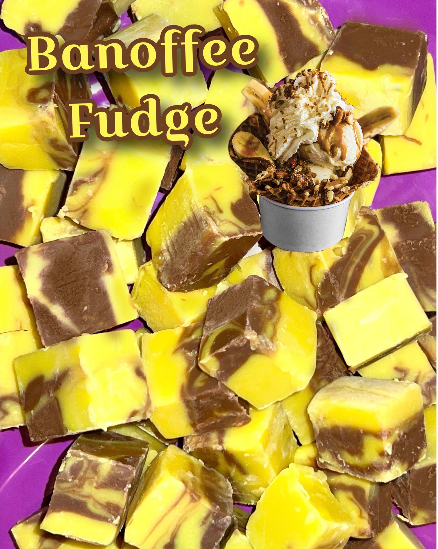 Banoffee Fudge